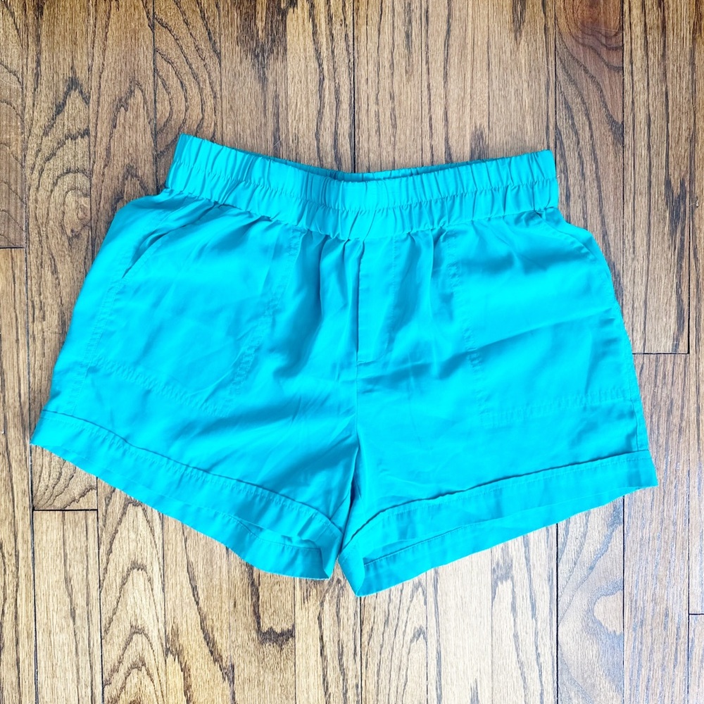 Lilla P Pull-on Classic Shorts, Teal
